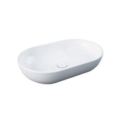 RAK Moon Oval Countertop Wash Basin - No Tap Hole